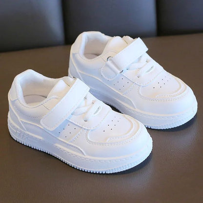 Vita Sneakers För Barn